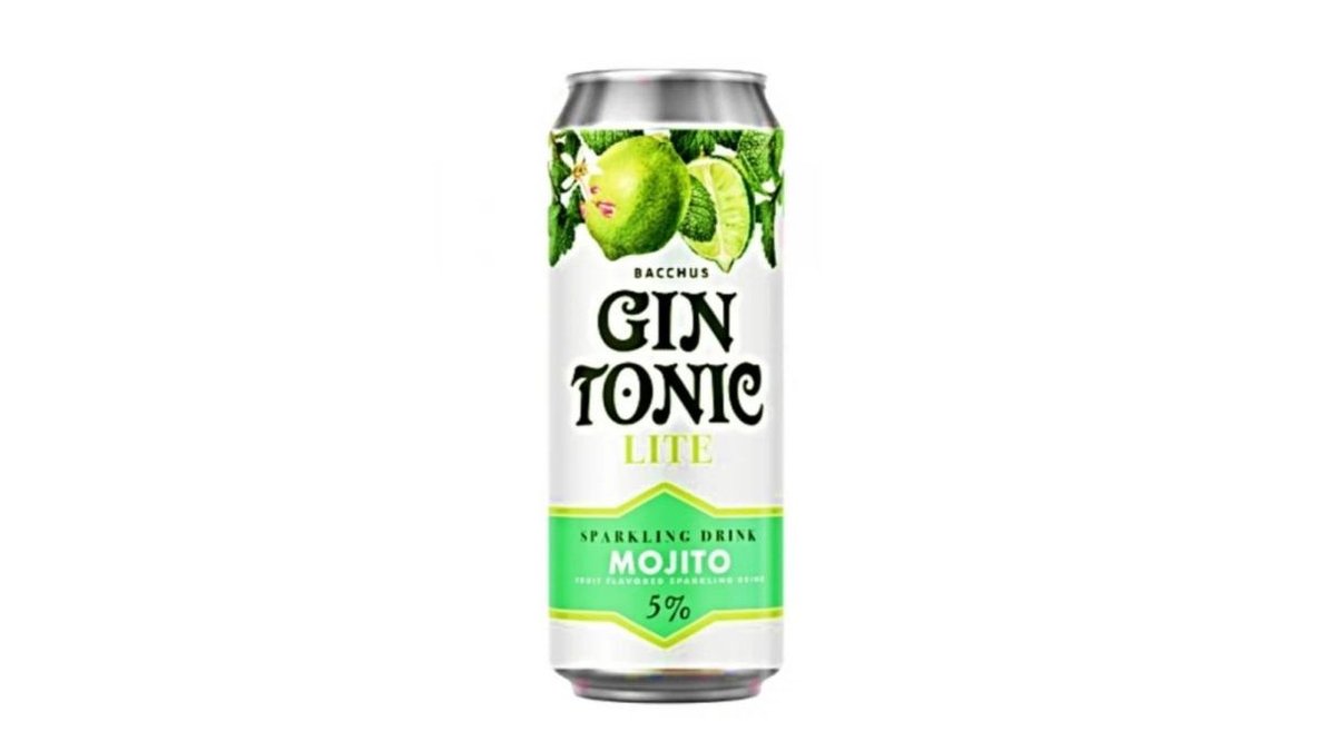 Напиток Gin Tonic Bacchus Lite Mojito 0,45 л