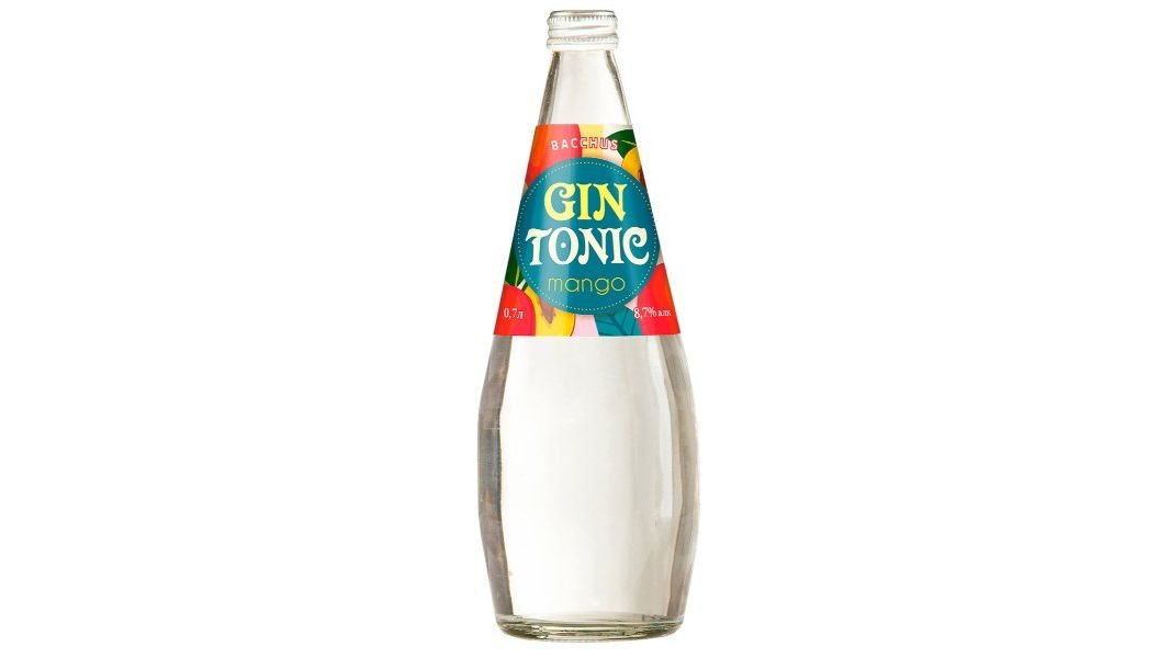 Слабоалкогольный напиток Gin Tonic манго 0,33 л