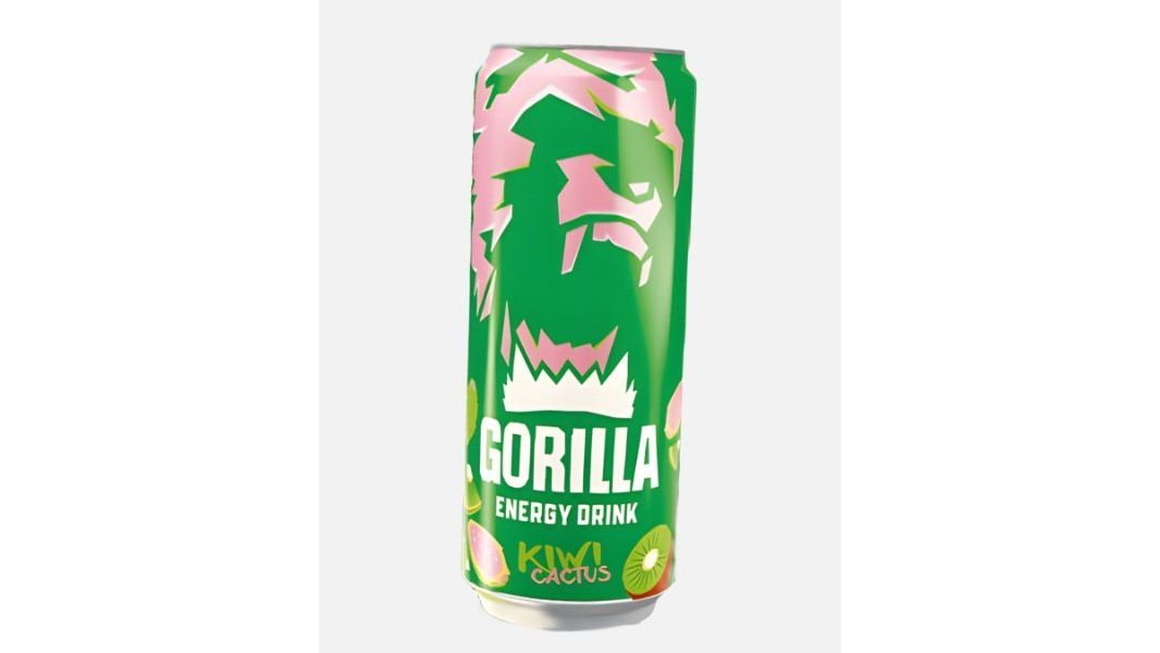 Напиток энергетический Gorilla Kiwi Cactus 0,45 л