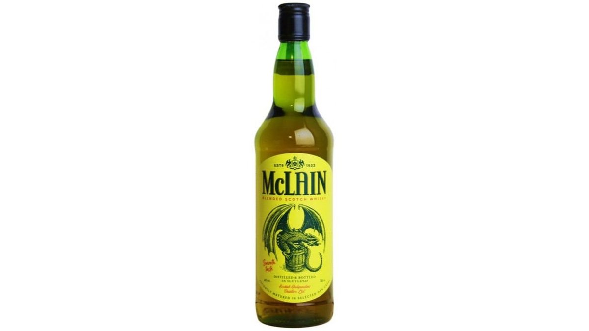 Виски Mclain Blended Scotch 40% 0.7 л