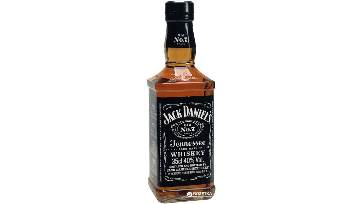 Виски JACK DANIELS 0,35л с/б