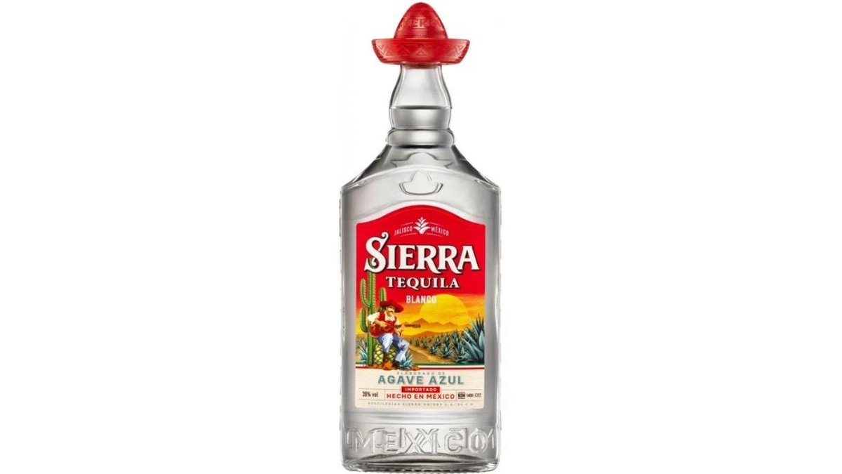 Текила SIERRA Silver 38% 0,7л с/б