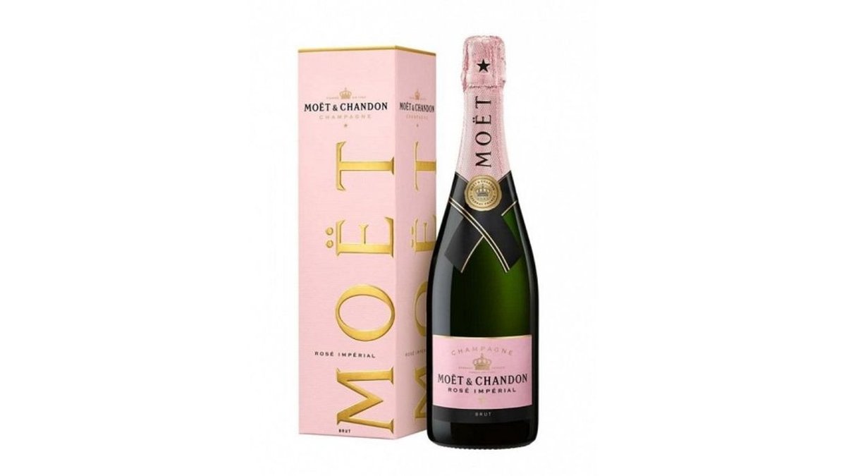 Шампанское Moet & Chandon brut imperial розовое 0,75 л