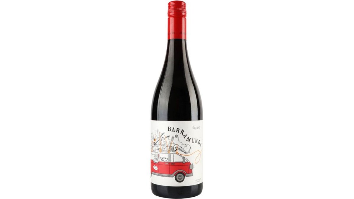 Вино Barramundi Shiraz красное сухое 0,75л