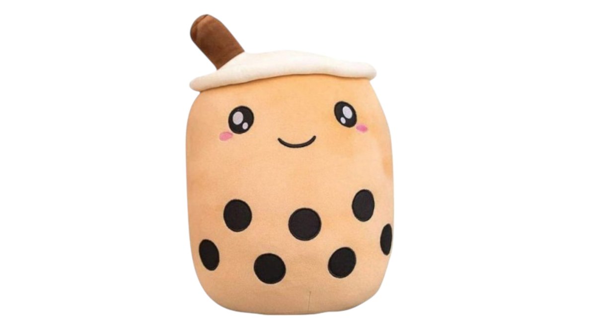 Bubble tea plys bamse 1 stk.