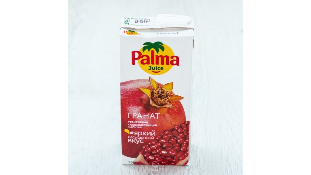 Сокосодержащий напиток "Palma" Гранат 0,95л