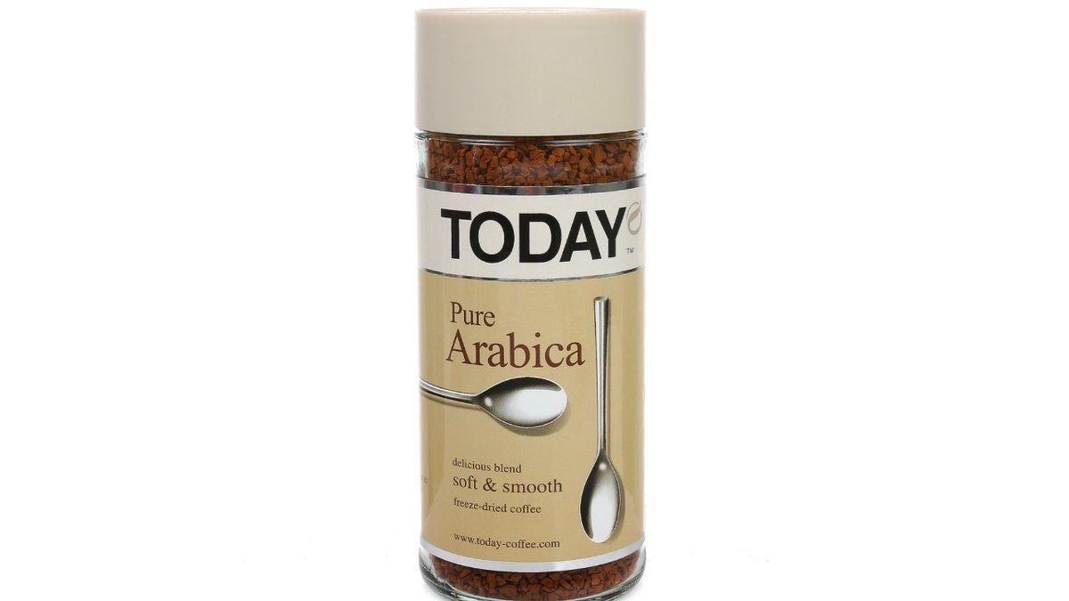 Кофе Today Pure Arabica растворимый 95 г