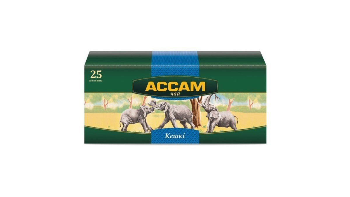 Чай Assam Вечерний черный индийский 25 пакетиков