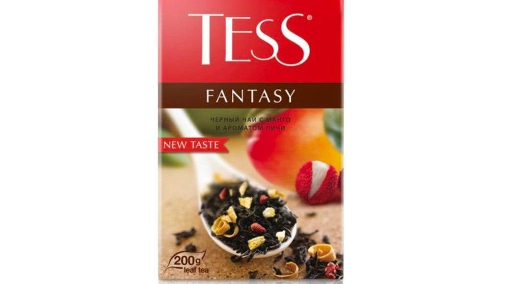 Чай"Tess"Fantasy Black 200 гр