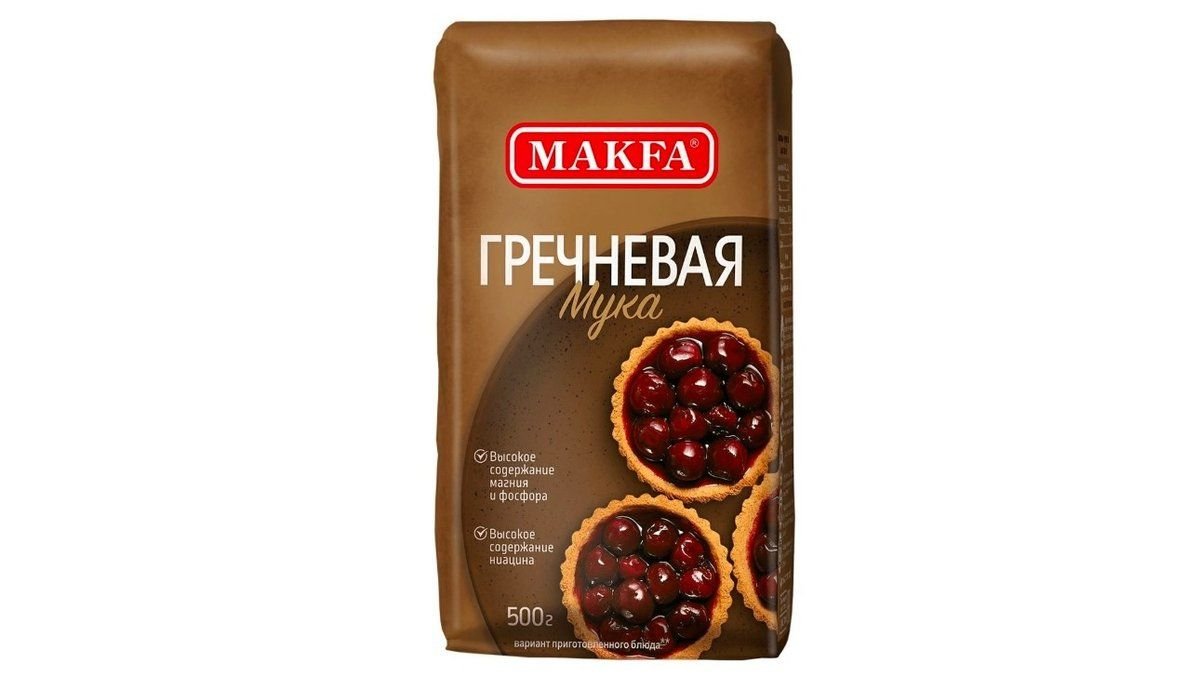 Мука MAKFA Гречневая 500г м/у