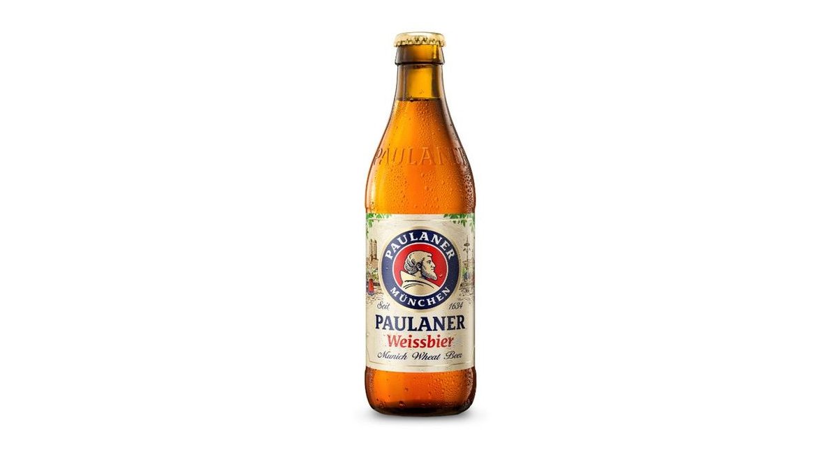 Пиво Paulaner светлое 0,33 л стеклянная бутылка