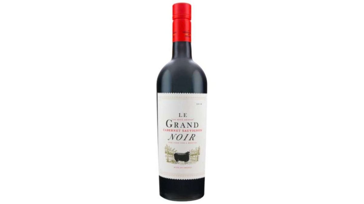 Вино Le Grand Noir cabernet sauvignon красное сухое 0,75 л