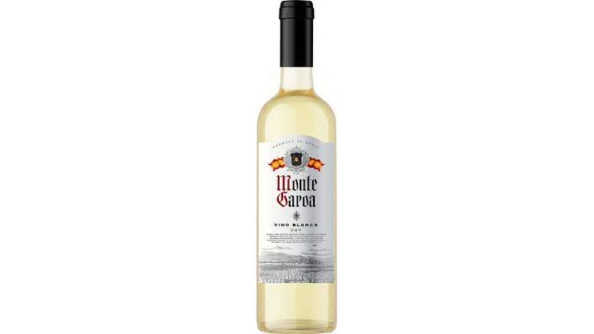Вино Monte Garoa Vino Blanco Dry белое сухое 0,75 л