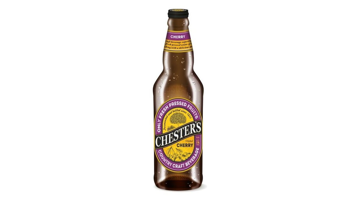 Сидр Chesters Cherry Semi Sweet вишня полусладкое 5% 0.45 л