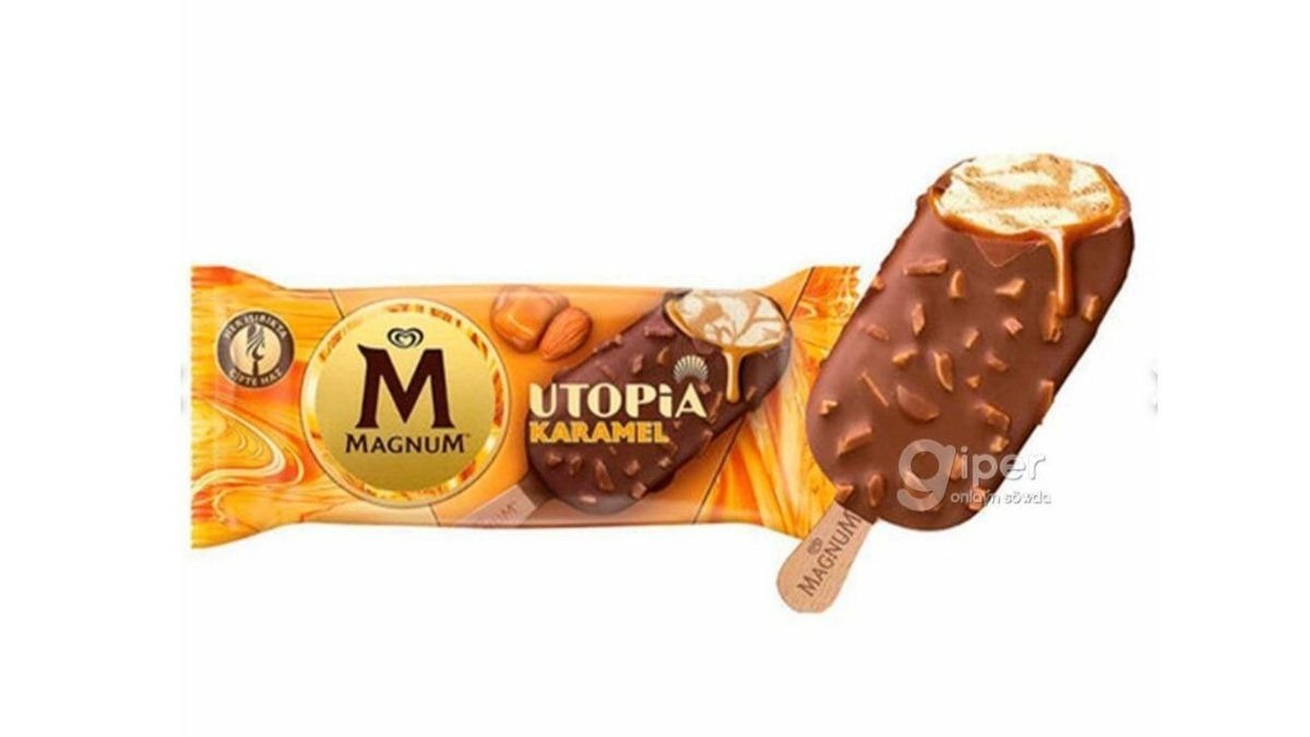 Мороженое Магнат Utopia карамель 69.6 г
