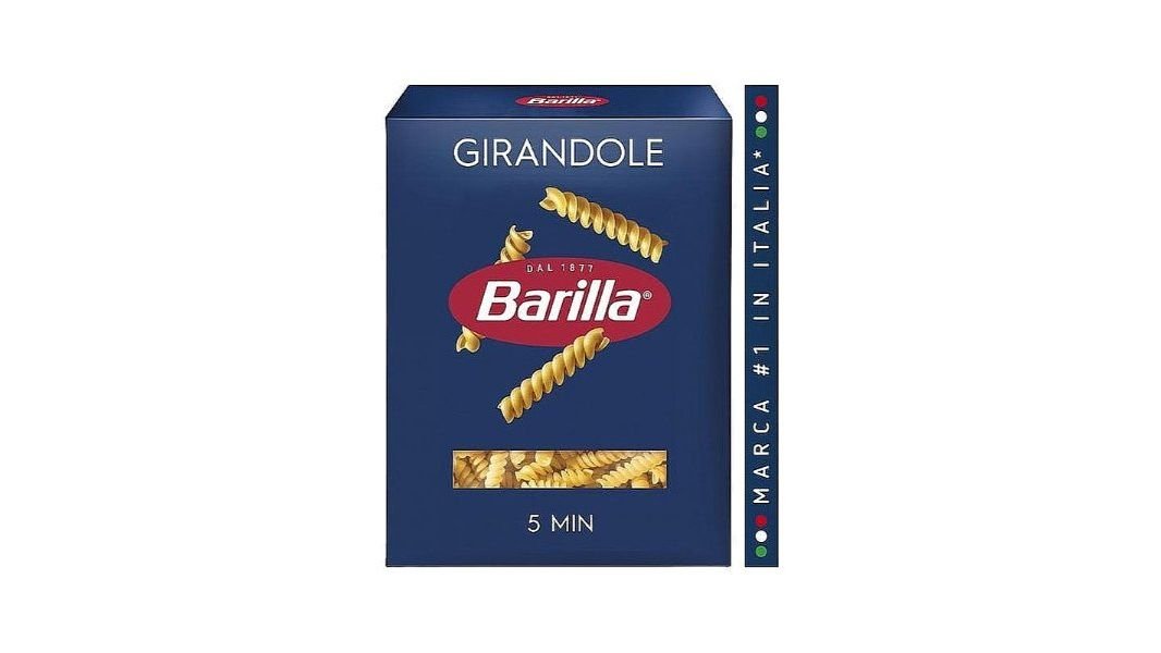 Макаронные изделия Barilla Girandole n.34 из твёрдых сортов пшеницы, 450 г