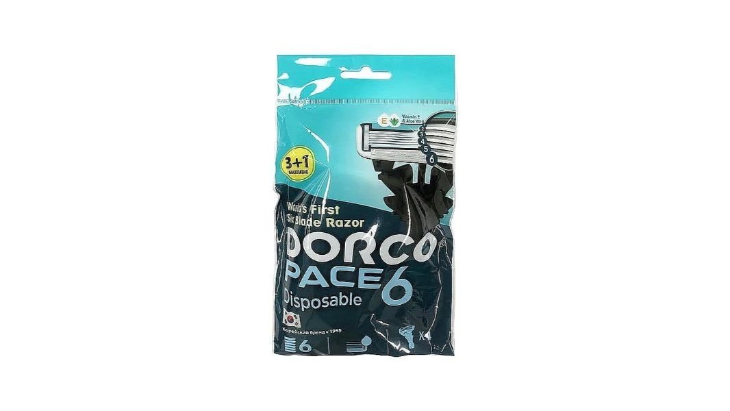 Бритва одноразовая Dorco 4 лезвия 3 шт