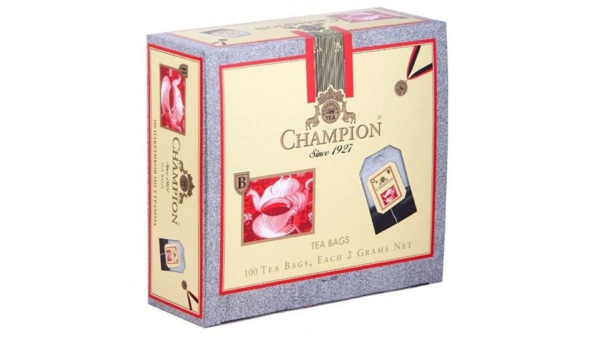 Чай Champion черный 100 пакетиков