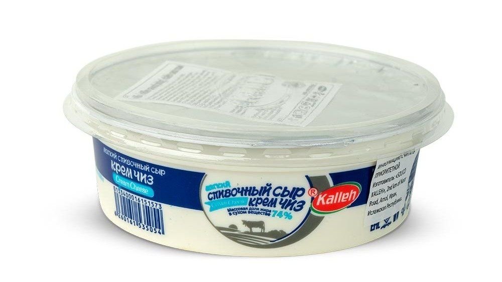 Сыр сливочный Cream Cheese Kalleh 74% 500 г