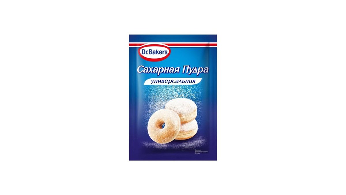 Пудра сахарная Dr. Bakers универсальная 60 г