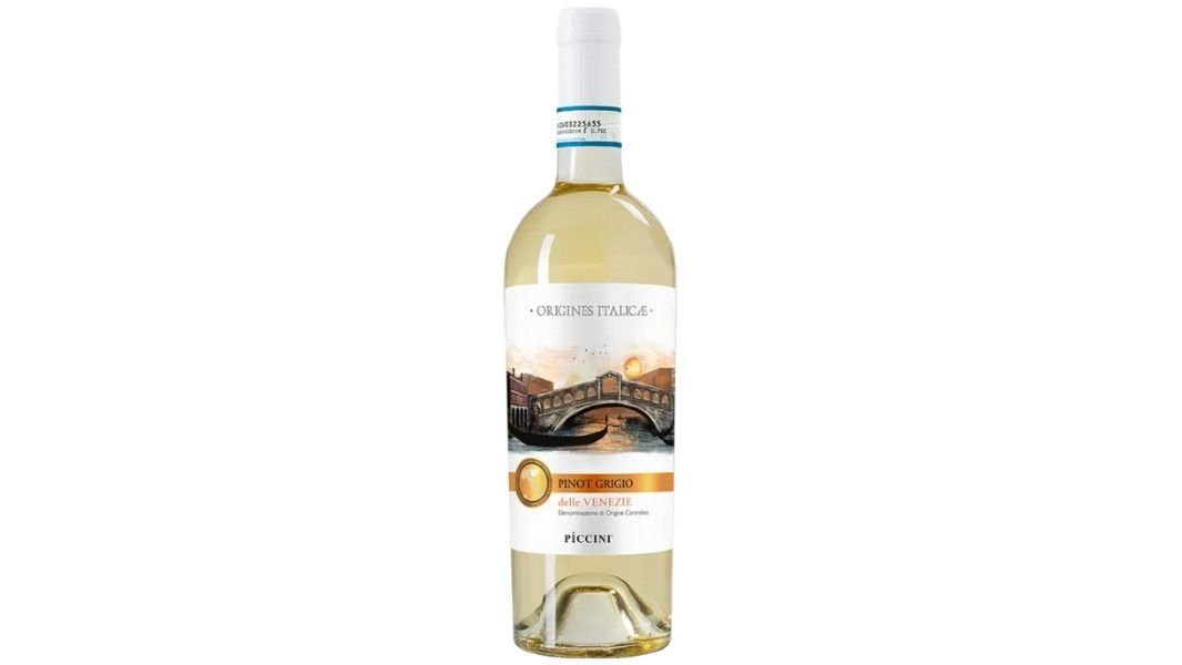 Вино Piccini Pinot Grigio белое сухое 0,75 л