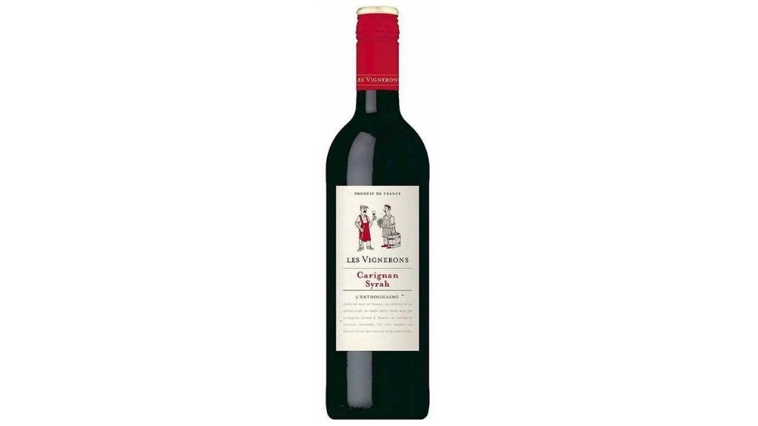 Вино Les Vignerons Carignan Syrah красное 0,75 л