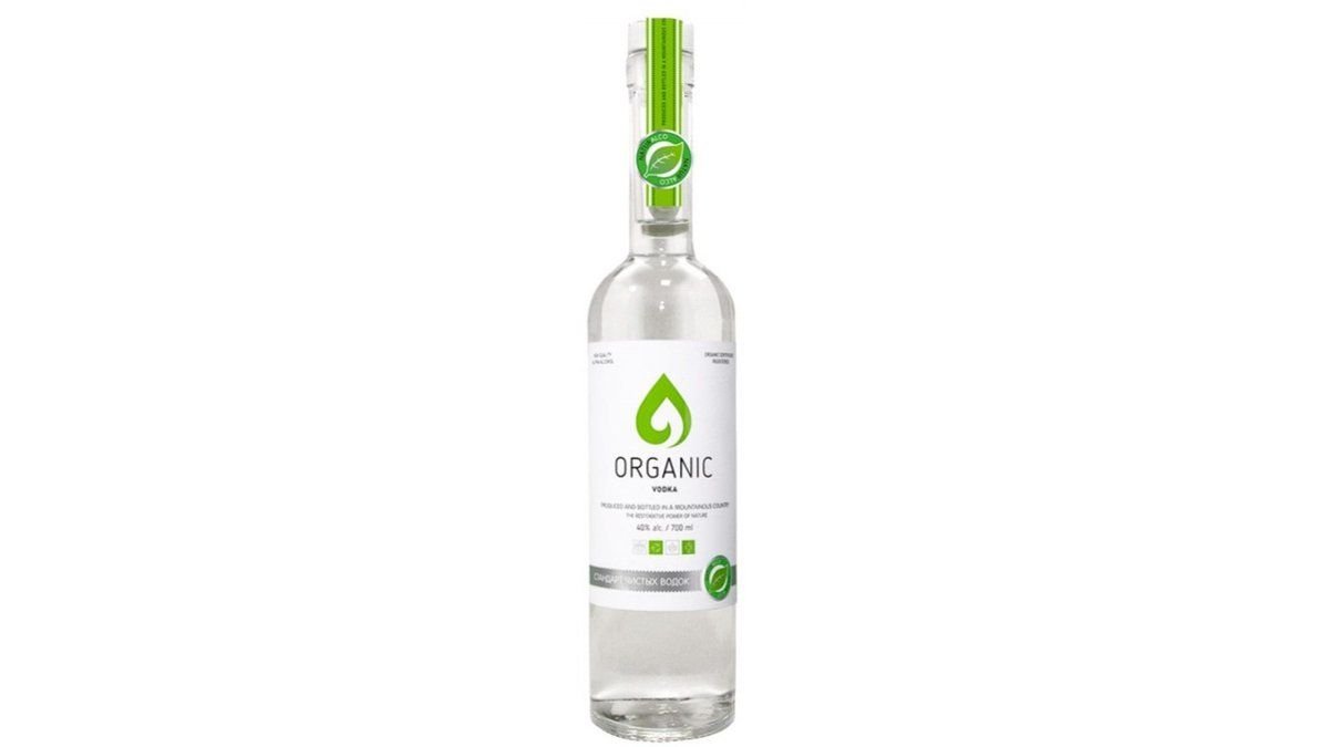 Водка Organic Green 38% 0.48 л