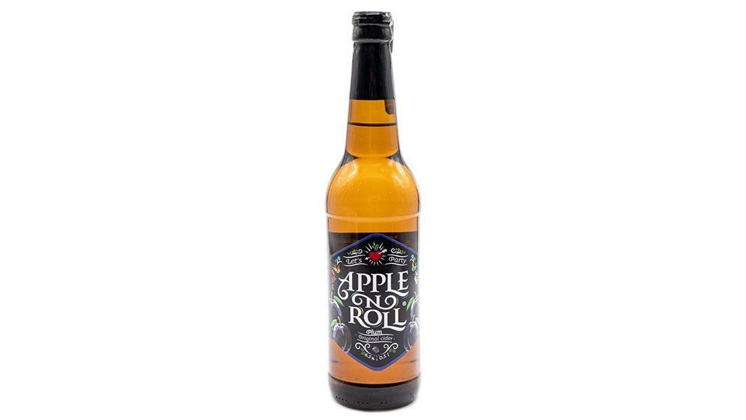 Сидр Turgen Wine apple n roll слива 0,45 л