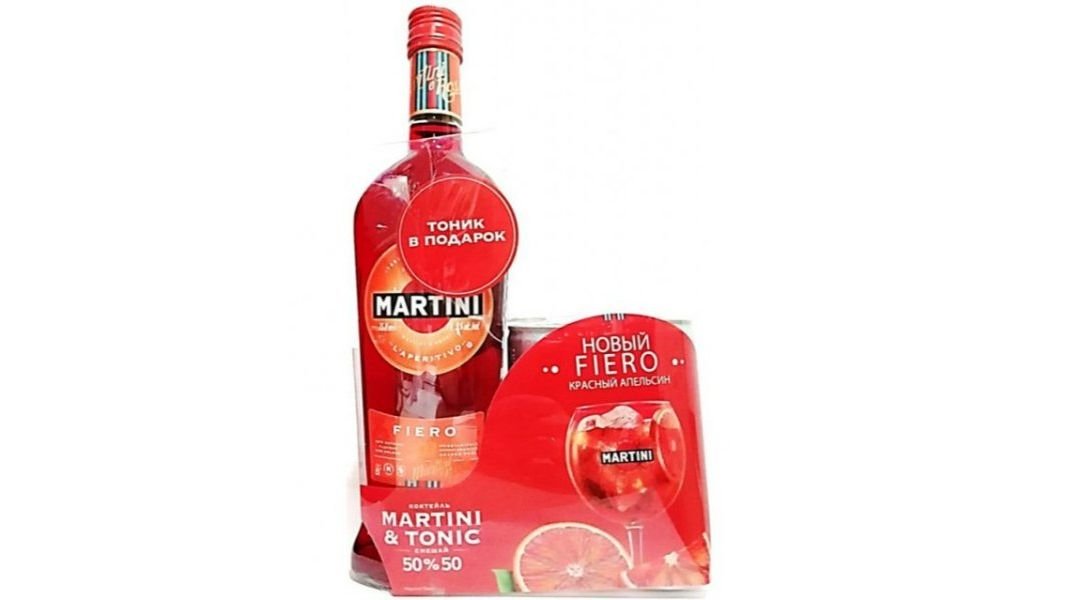Вермут Martini Fiero Tonic Vap 0,75 л