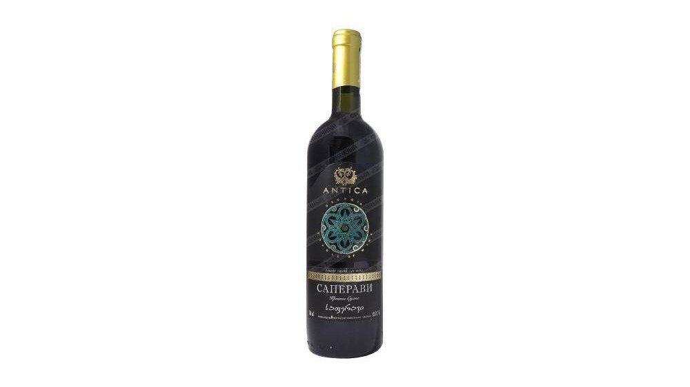 Вино Antica саперави красное сухое 12.5% 0.75 л