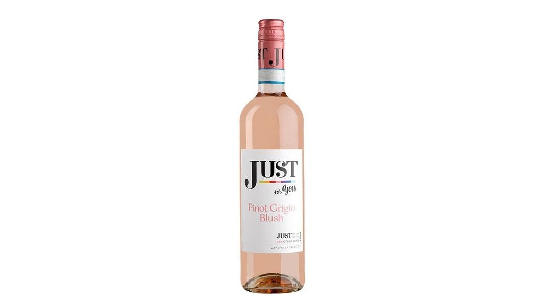 Вино Just Pinot Grigio Blush розовое полусухое 0,75 л