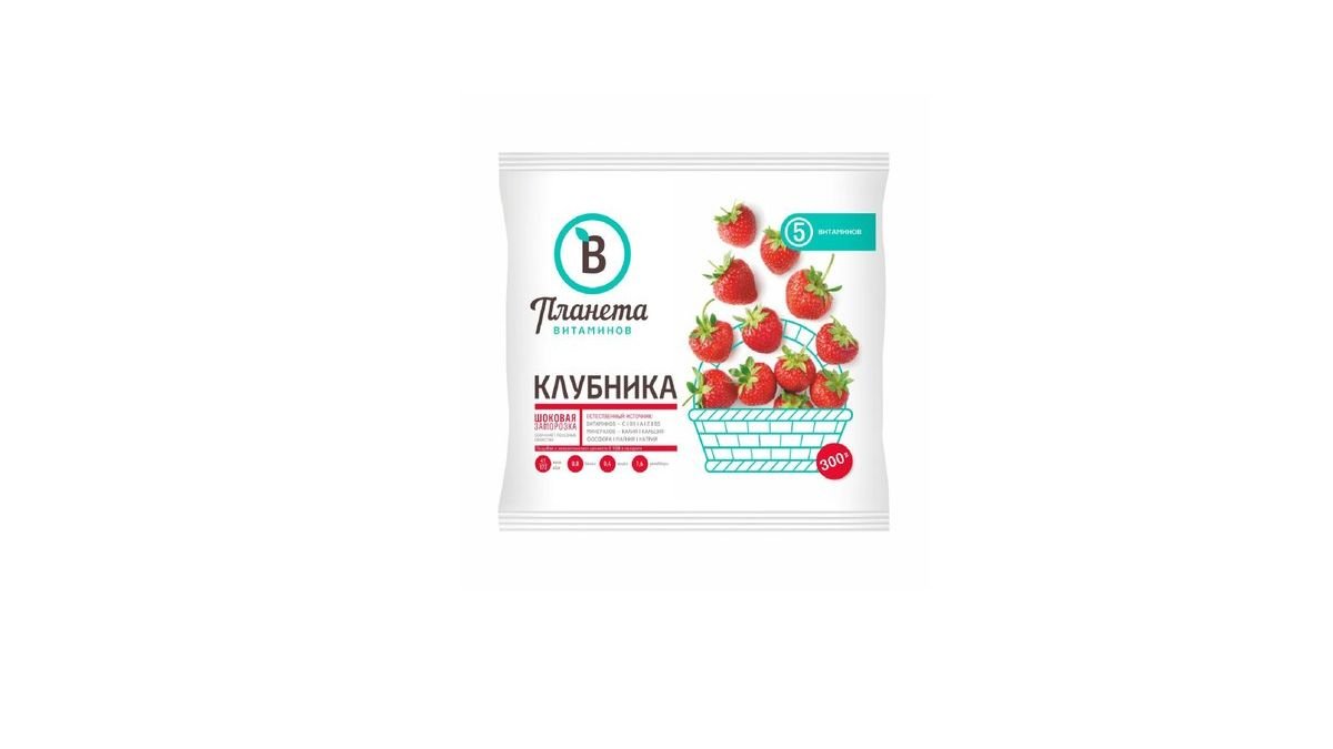 Клубника Планета Витаминов 300 г