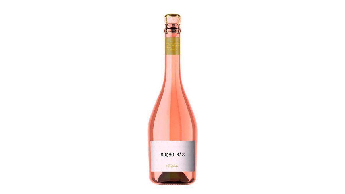 Вино игристое Mucho Mas Rose Extra Dry розовое сухое 11% 0.75 л