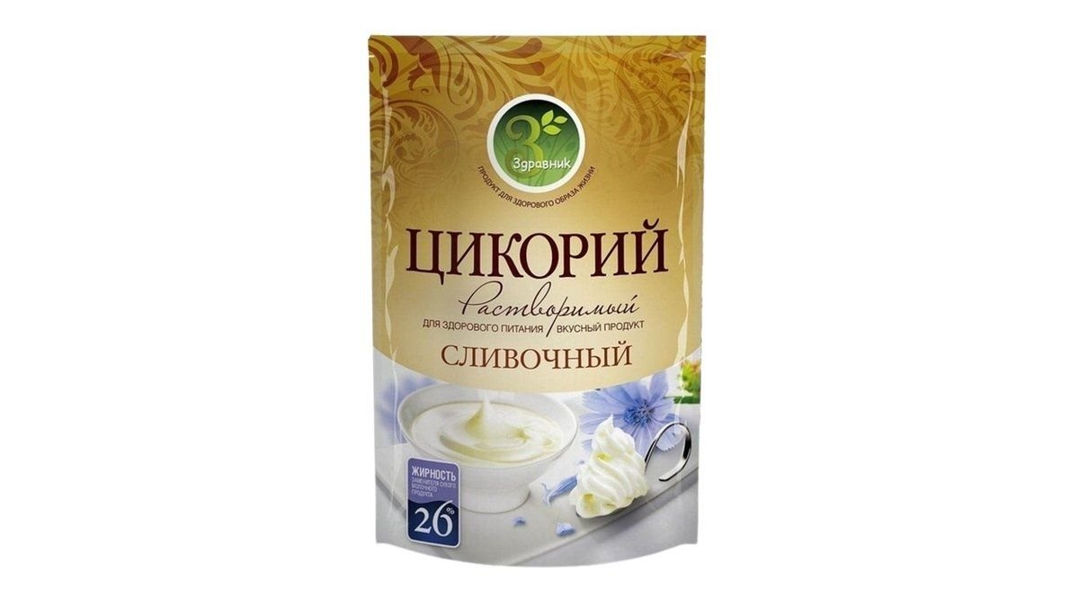 Здравник, цикорий сливочный вкус 85 гр., шт.