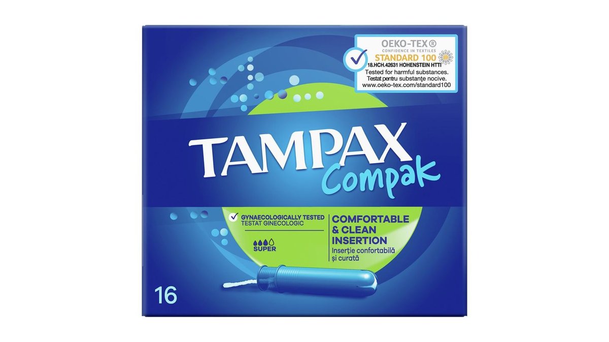 Tampax Тампоны Compak Супер Procter Gamble