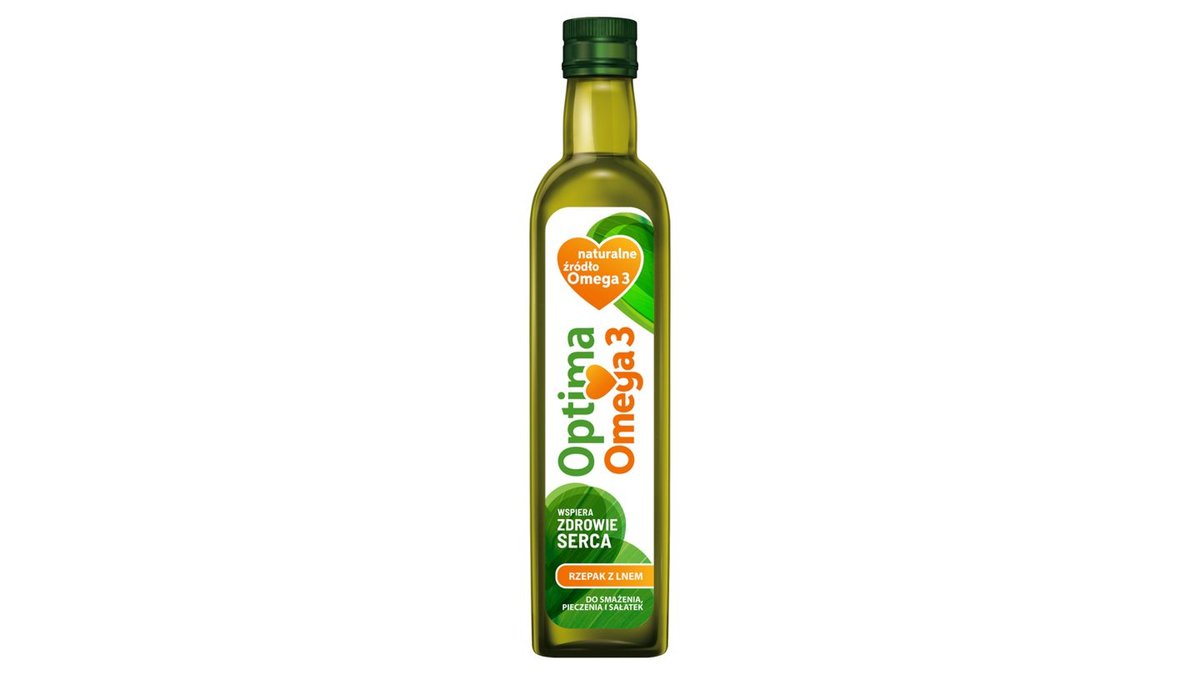 Optima Omega 3 Olej rzepakowy z olejem lnianym 500 ml