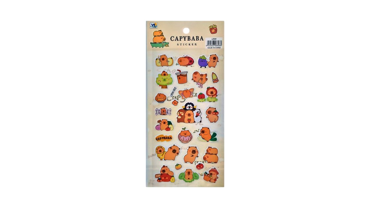 Capybara stickers
