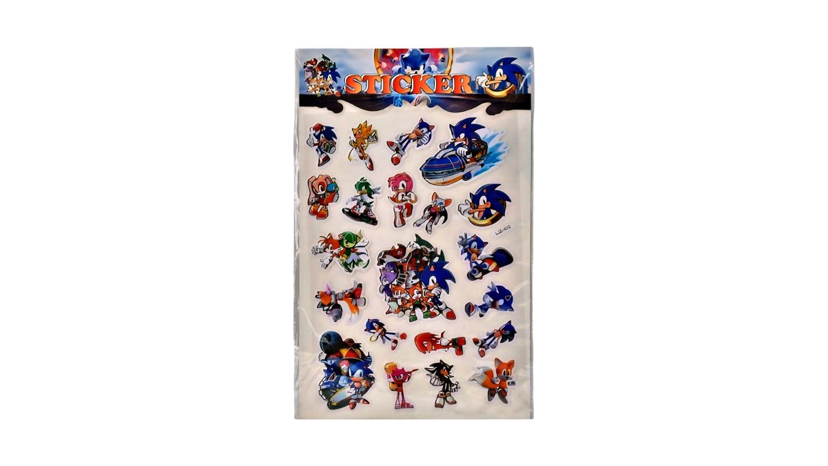 Sonic Stickers 3d