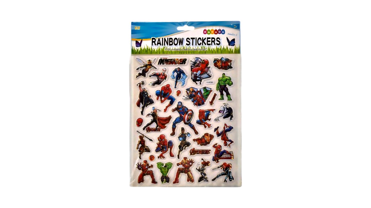 Avengers stickers 3d