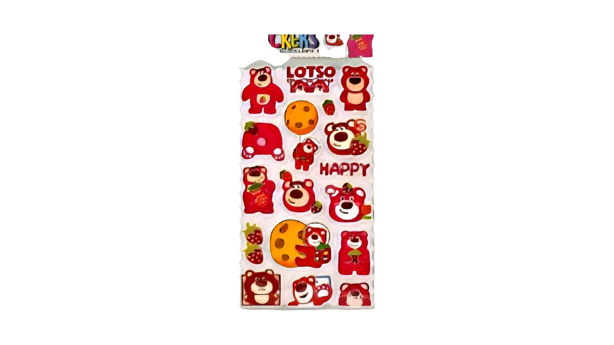 Lotso stickers 3d