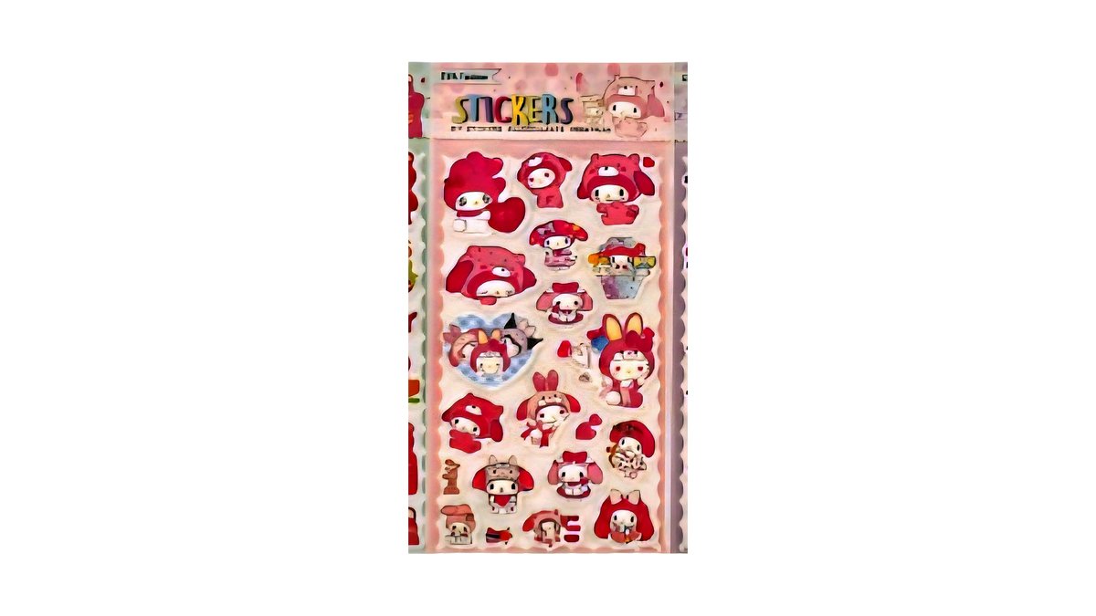 My melody stickers 3d