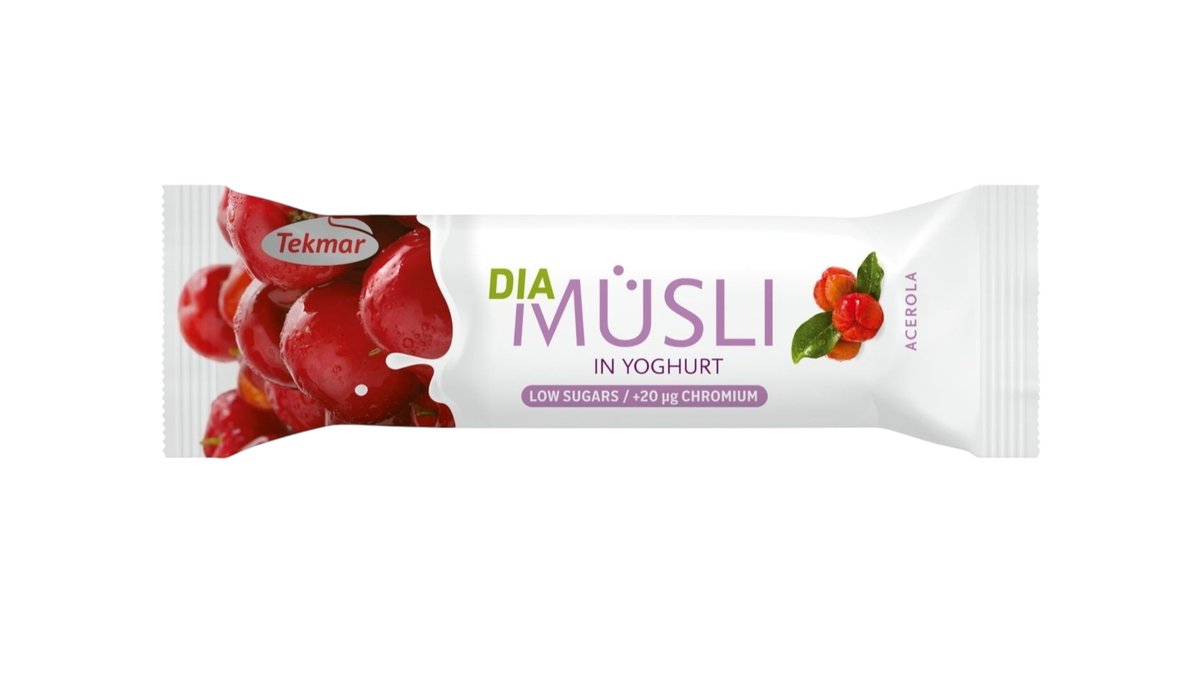 TEKMAR Dia müsli tyčinka acerolová v jogurte 30g