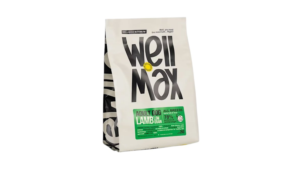 Wellmax Adult Lamb - Low Grain Recipe - Hypoallergenic 2kg