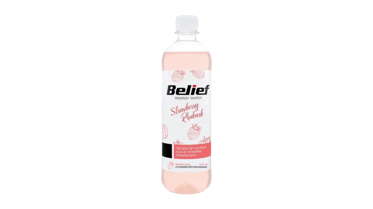 Belief madala kalorsusega gaseeritud jook maasika-raberberi, 530ml