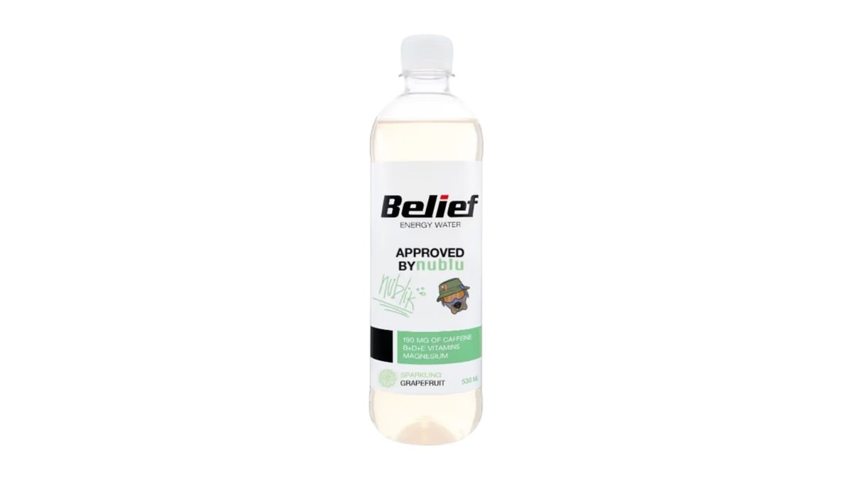 Belief madala kalorsusega gaseeritud jook greibi-sidrunheina, 530ml