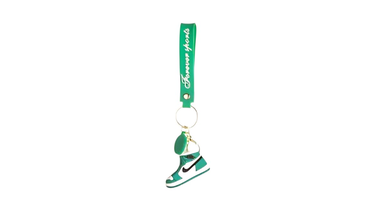 Nike keyring GREEN