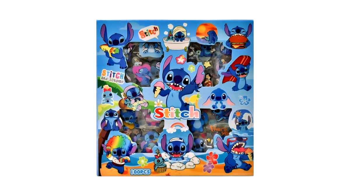 Stitch stickers 100pcs set