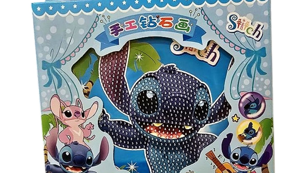 Stitch diamond dotz Blue