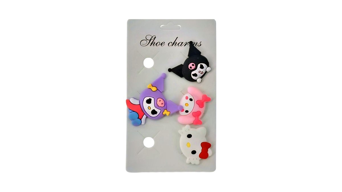 Kuromi shoe charms