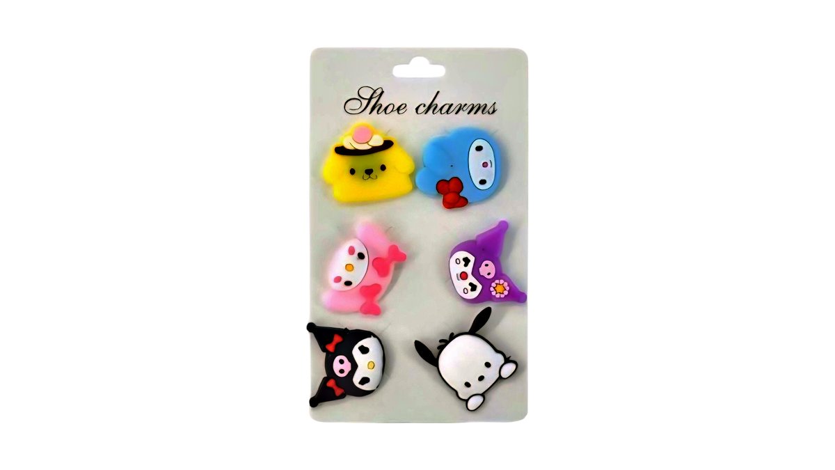 Kuromi and friends shoe charms